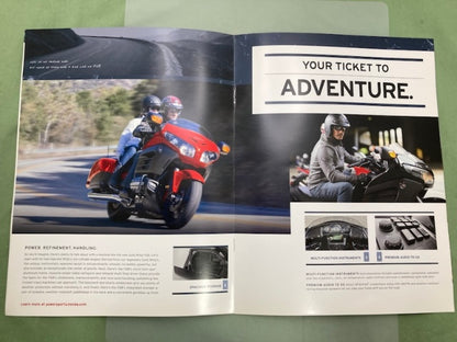 Honda Gold Wing F6B Sales Brochure 2013 Genuine