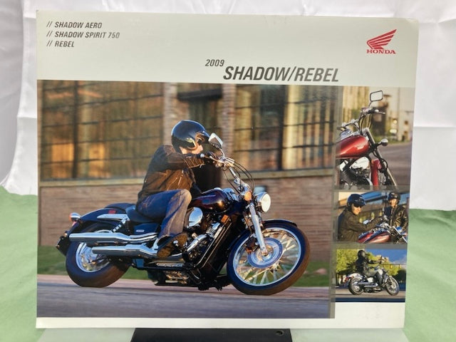 Honda Shadow/Rebel Aero Spirit 750 Sales Brochure 2009 Genuine