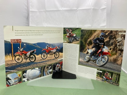 Honda Dual Sport XR650L CRF230L Sales Brochure 2009 Genuine