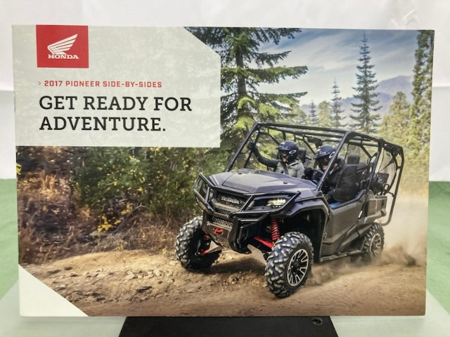 Honda Pioneer Side-By-Side Sales Brochure 2017 Genuine