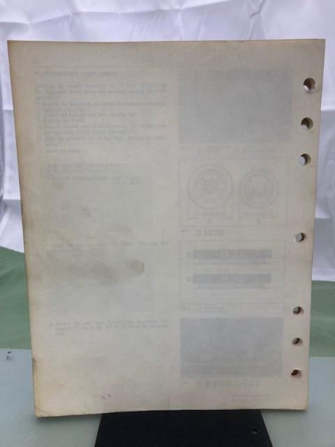 Honda 6287602 E1500 Portable Generator Shop Manual 1977 Genuine