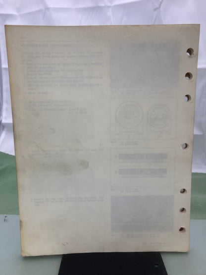 Honda 6287602 E1500 Portable Generator Shop Manual 1977 Genuine