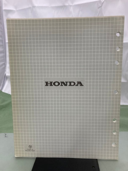 Honda 61ZB002Z EG1400X EG2500X Generator Shop Manual Supplement 1992 Genuine