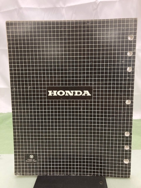 Honda 61ZB401 EB3500 EB5000 EG3500 EG5000 EM3500 EM5000 Shop Manual 1986 Genuine