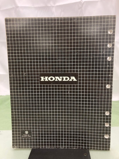 Honda 61ZB401 EB3500 EB5000 EG3500 EG5000 EM3500 EM5000 Shop Manual 1986 Genuine