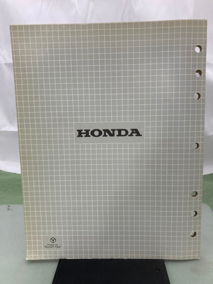 Honda 61ZB701 EX3300S EX4500S Shop Manual '86 w/ Supplements & Addendum Genuine