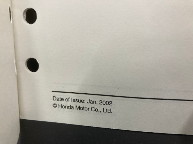 Honda 61ZB701 EX3300S EX4500S Shop Manual '86 w/ Supplements & Addendum Genuine