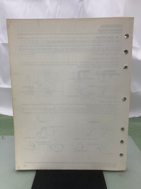 Honda 61ZB701 EX3300S EX4500S Shop Manual '86 w/ Supplements & Addendum Genuine