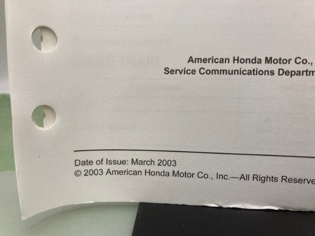 Honda 61VG3600 HRS216 HRR216 HRT216 Shop Manual '98 w/ Supplements Z & Y Genuine