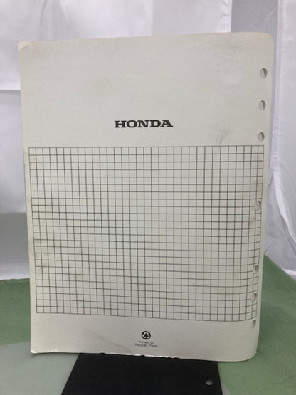 Honda 61VG3600 HRS216 HRR216 HRT216 Shop Manual '98 w/ Supplements Z & Y Genuine