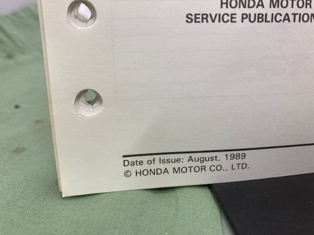 Honda 61VA330 HR195 HR215 HRA215 Shop Manual '89 w/ Supplement 61VA330Z Genuine