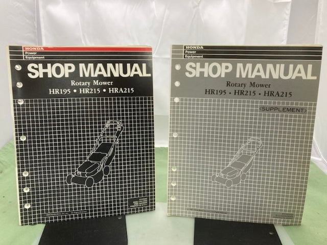 Honda 61VA330 HR195 HR215 HRA215 Shop Manual '89 w/ Supplement 61VA330Z Genuine