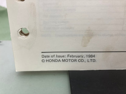 Honda 61VA200 HRS21 Lawn Mower Shop Manual 1984 Genuine