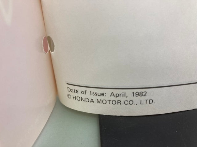 Honda 6196300 HRA-21 Lawn Mower Shop Manual 1982 Genuine