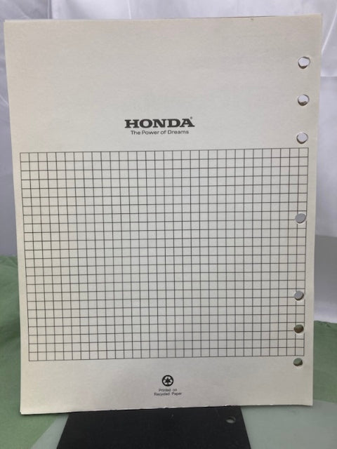 Honda 61VE2640 HRB215 HRM215 Shop Manual '97 w/ Supplements Z & Y '01 Genuine