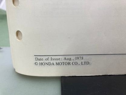 Honda 6695200 HR21 Rotary Mower Shop Manual 1978 Genuine