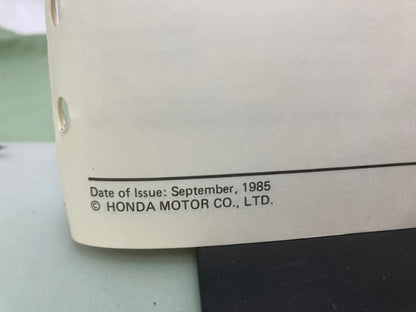 Honda 61VA900 HR173 Lawn Mower Shop Manual 1985 Genuine