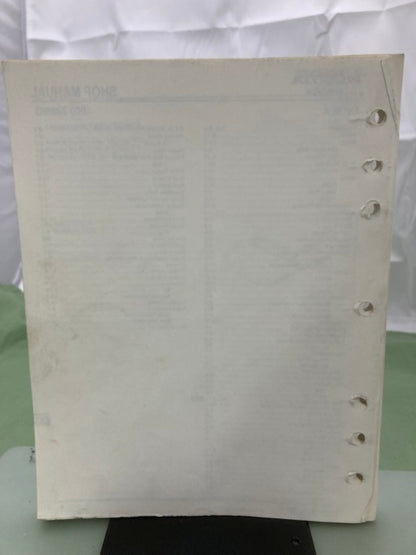 Honda 6176370 H 3011 Riding Mower Shop Manual 1989 Genuine