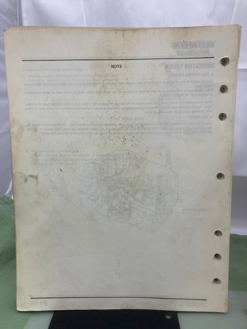 Honda 6175100 HT-R3009 Shop Manual '85 w/ HT-R3811 Supplements Z & Y '86 Genuine