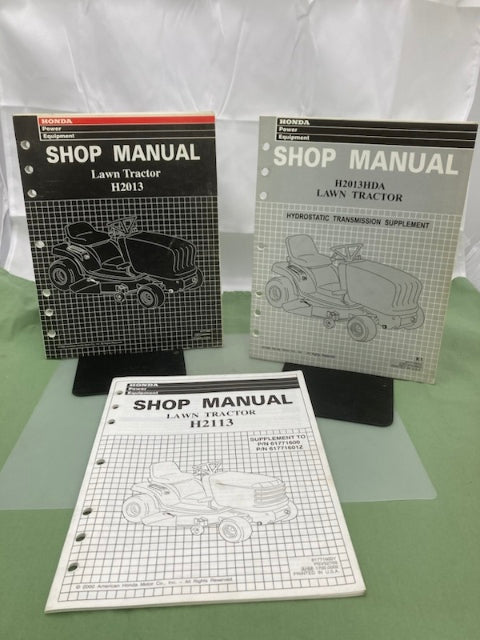 Honda 61771600 H2013 Shop Manual '95 w/ HDA & H2113 Supplements Z & Y Genuine