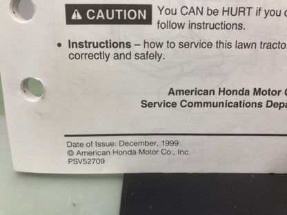 Honda 61771600 H2013 Shop Manual '95 w/ HDA & H2113 Supplements Z & Y Genuine