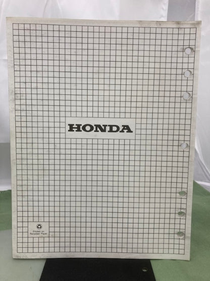 Honda 61771600 H2013 Shop Manual '95 w/ HDA & H2113 Supplements Z & Y Genuine