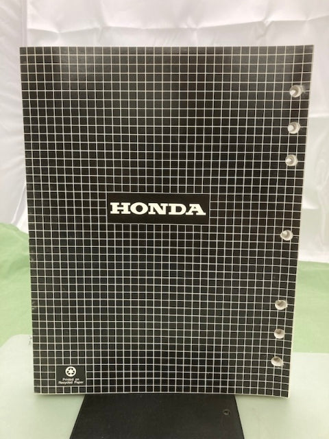Honda 61772610 H1011S H1011R H1011HS Riding Mower Shop Manual 1993 Genuine