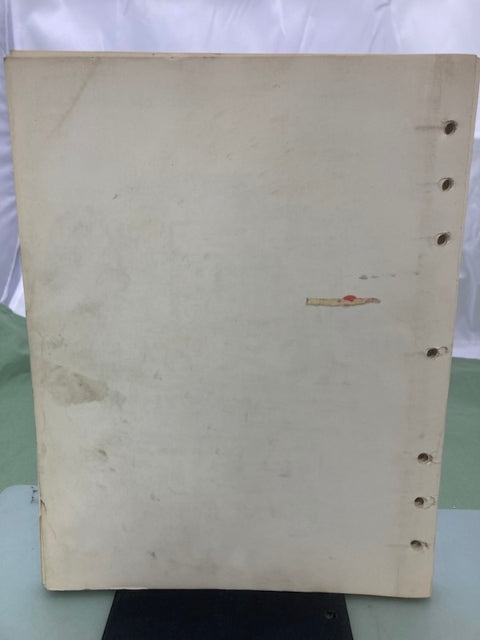 Honda 6186201 EM5000 Portable Generator Shop Manual 1974 Genuine