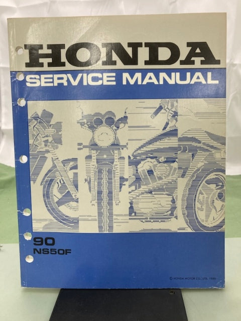 Honda 61GE200 '90 NS50F Service Manual 1989 Genuine