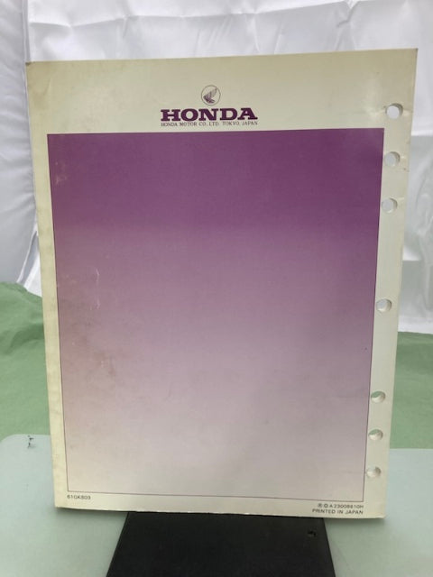 Honda 61GK803 '84-'87 NQ50 Spree Service Manual 1986 Genuine