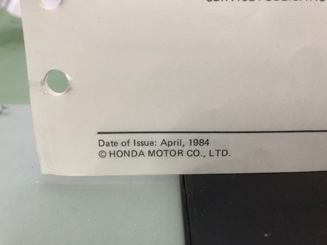 Honda HR214SMA Rotary Mower Shop Manual Supplement for 61VA300 1984 Genuine