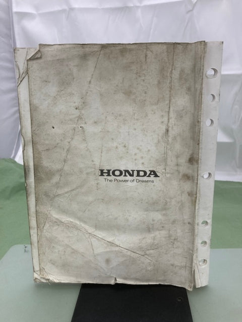Honda 61ZA011A EL5000 EX5500 ES6500 Shop Manual Addendum #1 2007 Genuine