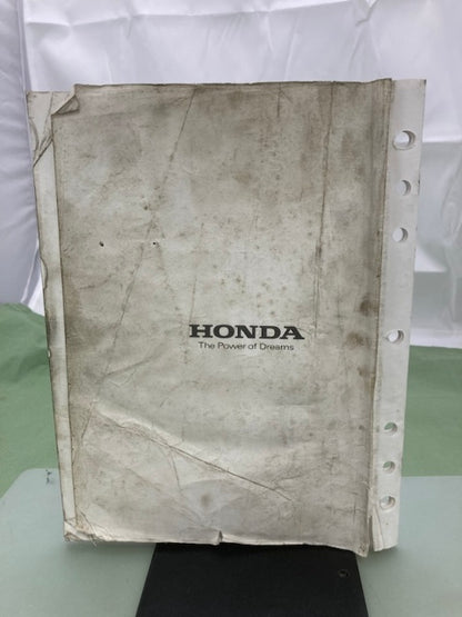 Honda 61ZA011A EL5000 EX5500 ES6500 Shop Manual Addendum #1 2007 Genuine