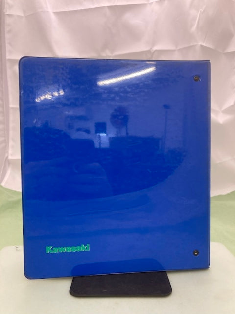 Kawasaki Product Sales Guides Binder 1997 w/ 5 Sales Guides Genuine
