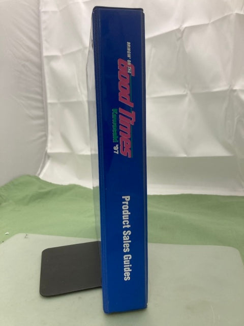 Kawasaki Product Sales Guides Binder 1997 w/ 5 Sales Guides Genuine