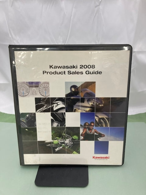 Kawasaki Product Sales Guide Binder w/ Spec Sheets 2008 Genuine