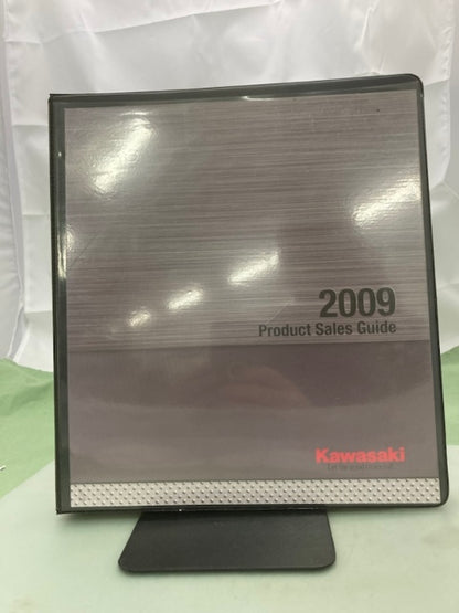 Kawasaki Product Sales Guide Binder w/ Spec Sheets 2009 Genuine