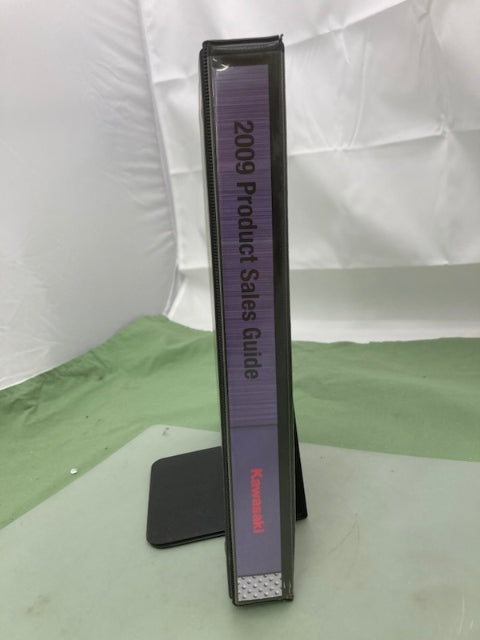 Kawasaki Product Sales Guide Binder w/ Spec Sheets 2009 Genuine