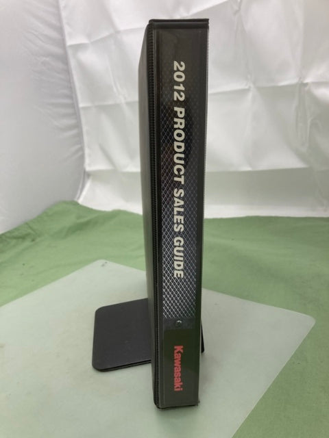 Kawasaki Product Sales Guide Binder w/ Spec Sheets 2012 Genuine
