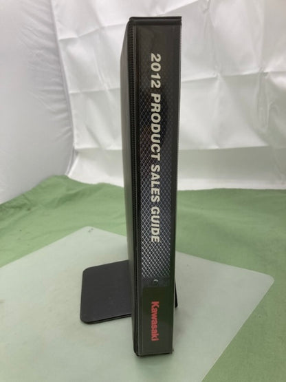 Kawasaki Product Sales Guide Binder w/ Spec Sheets 2012 Genuine