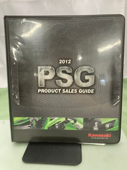 Kawasaki Product Sales Guide Binder w/ Spec Sheets 2012 Genuine