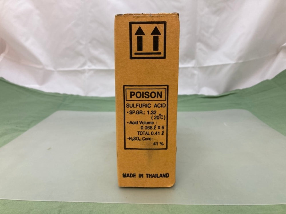 Siam Furukawa 26022-0037 Battery Fluid, Acid New Genuine