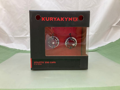 Kuryakyn 6249 Stiletto End Caps for ISO-Grips New Genuine