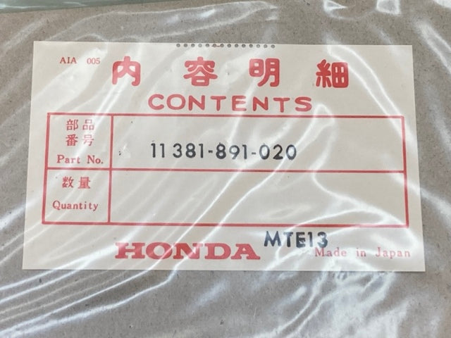 Honda 11381-891-020 Gasket; Case Pan New Genuine