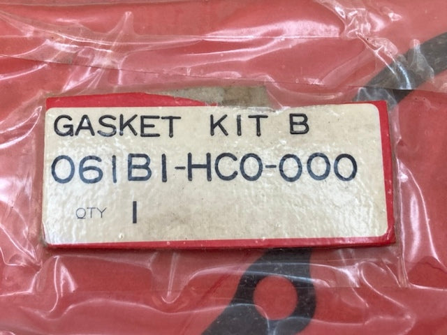 Honda 061B1-HC0-000 Gasket Kit B Incomplete Kit New Genuine