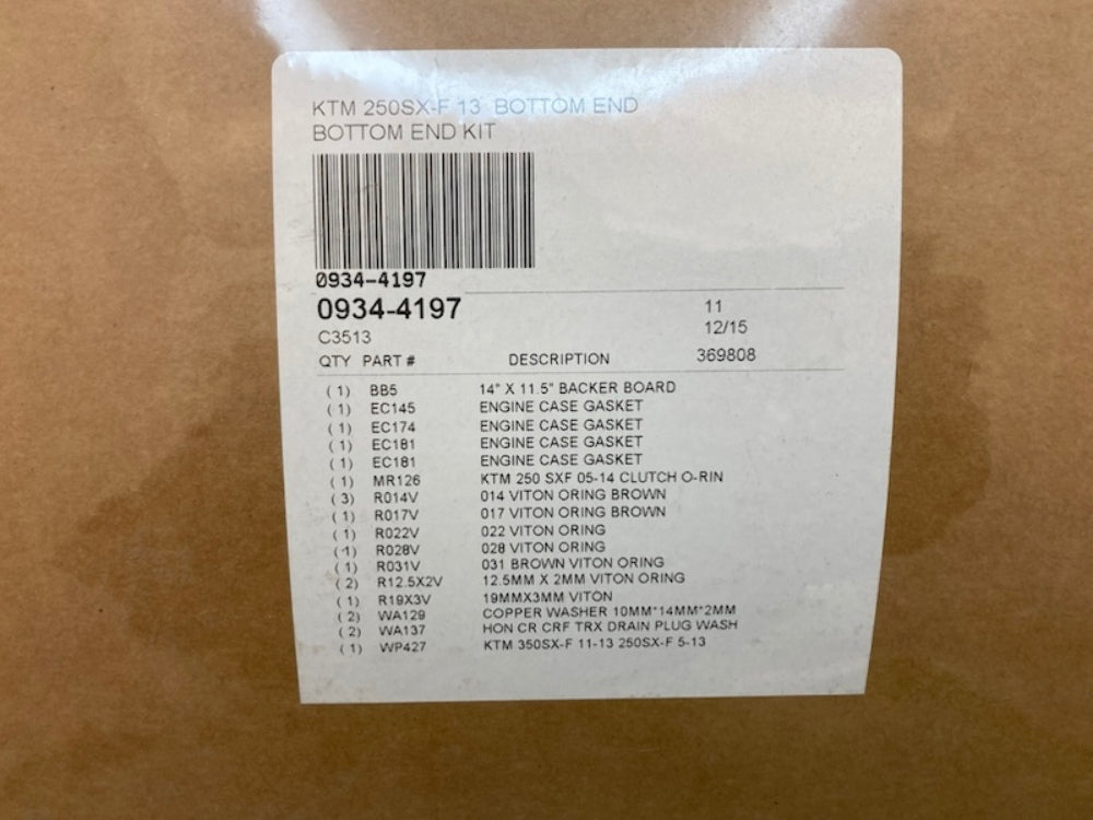 Cometic 0934-4197 Bottom End Gasket Kit New Genuine
