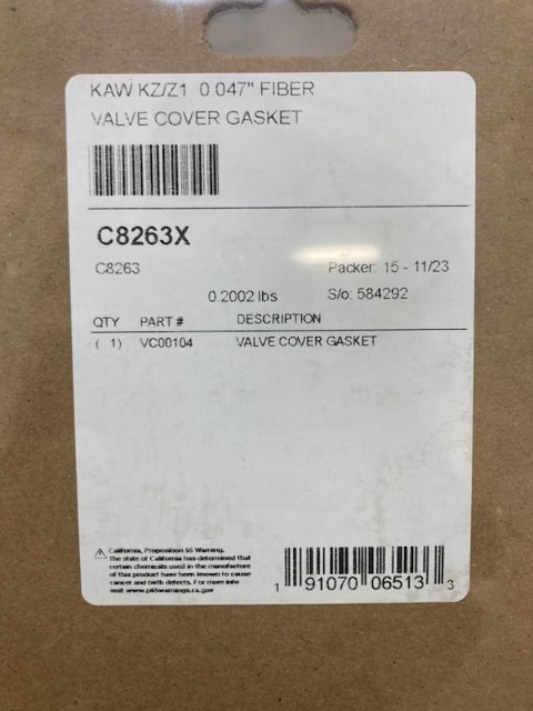 Cometic C8263X Valve Cover Gasket New Genuine
