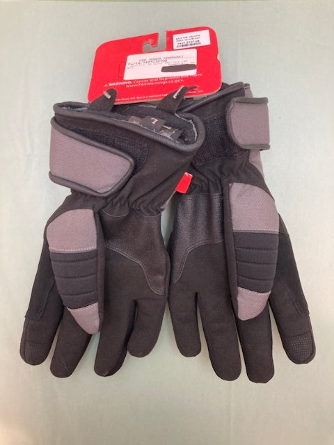 Noru 7407210706 Kiji WP Glove Grey/Black (Large) New Genuine