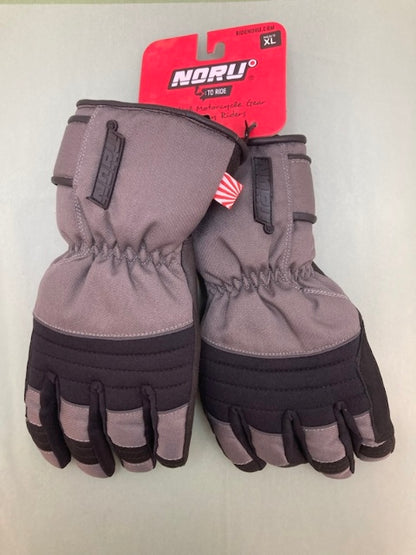 Noru 7407210707 Kiji WP Glove Grey/Black (XL) New Genuine