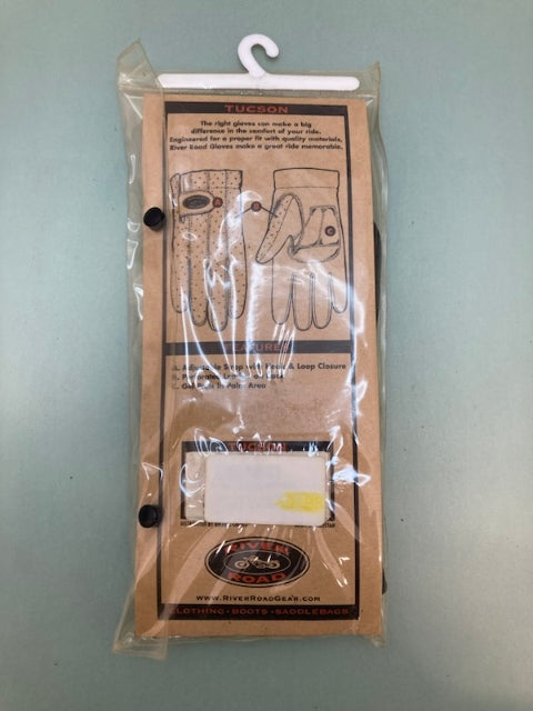 River Road 092130 Tucson Glove Black MED New Genuine